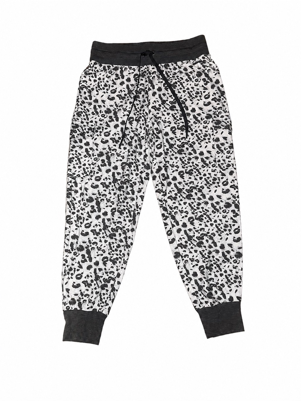 Marika leopard print jogger sweatpants.